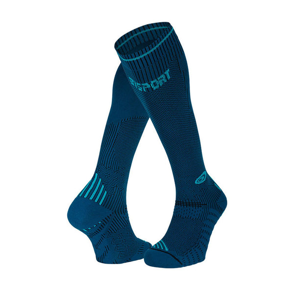 BV SPORT Calze a Compressione RUN COMPRESSION (Blu/Turchese)