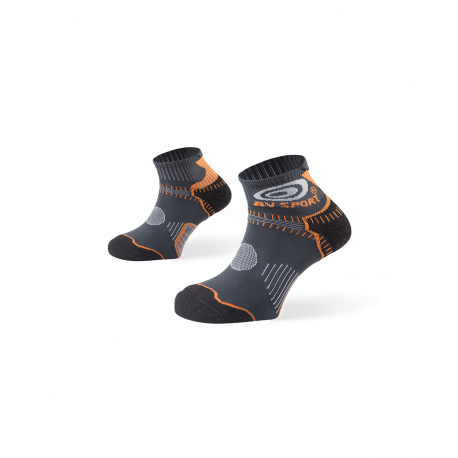 BV SPORT Calza TRAIL STX (Grigio/Arancio)