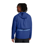 UNDER ARMOUR Giacca Antipioggia / Antivento UA LAUNCH STORM RUN HOODED JACKET (col.432 / Tech Blue)