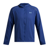 UNDER ARMOUR Giacca Antipioggia / Antivento UA LAUNCH STORM RUN HOODED JACKET (col.432 / Tech Blue)