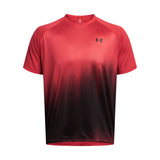 UNDER ARMOUR Maglia Manica Corta TECH™ FADE SS TEE (col.814 / Red Solstice & Black)