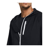 UNDER ARMOUR Giacca Antipioggia / Antivento LAUNCH LIGHTWEIGHT JACKET (col.001 / Nero)