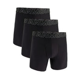 UNDER ARMOUR Tech™ Solid 6'' BoxerJock [CONFEZIONE TRIPLA - RISPARMI 36€] (Nero)