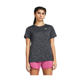 UNDER ARMOUR Maglia Manica Corta UA TECH™ TWIST (col.001 / Black/White) [W]