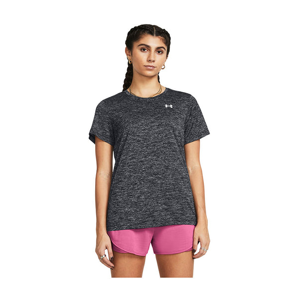 UNDER ARMOUR Maglia Manica Corta UA TECH™ TWIST (col.001 / Black/White) [W]