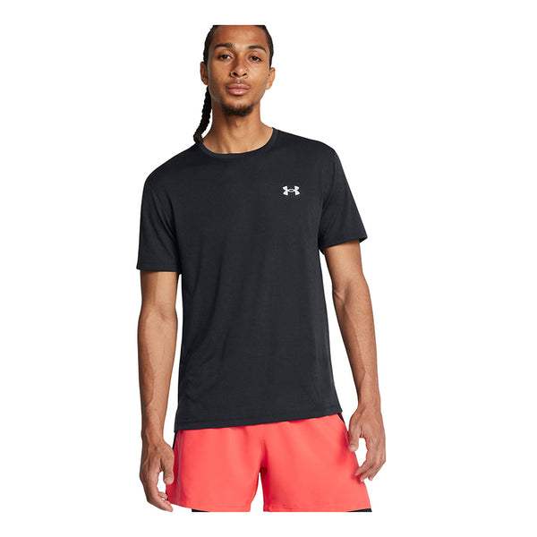 UNDER ARMOUR Maglia Manica Corta UA LAUNCH CAMO SHORTSLEEVE (col.001 / Nero)