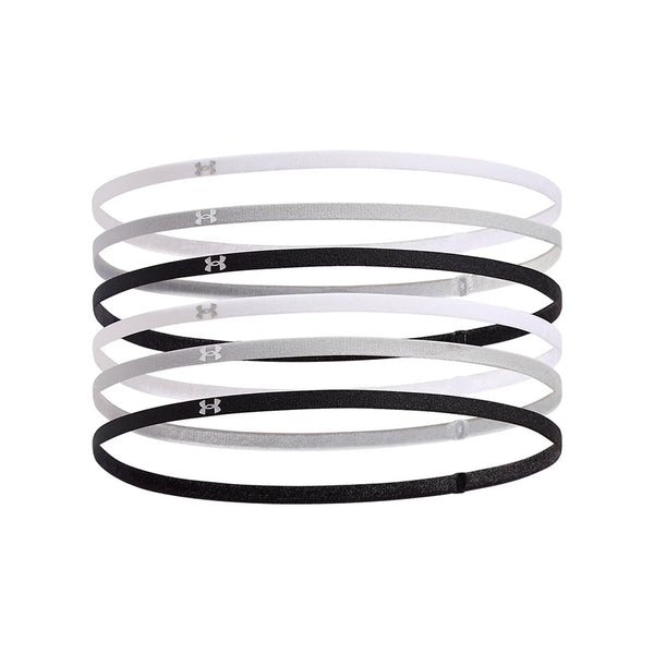 UNDER ARMOUR Fascia MINI ELASTIC HEADBAND per capelli (6-Pack) [+Colori] [W]
