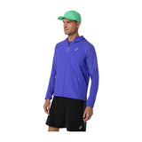ASICS Giacca Antivento / Antipioggia ROAD PACKABLE JACKET (col.403 / Cobalt Burst)