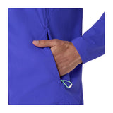 ASICS Giacca Antivento / Antipioggia ROAD PACKABLE JACKET (col.403 / Cobalt Burst)