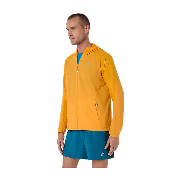 ASICS Giacca Antivento / Antipioggia ROAD PACKABLE JACKET (col.800 / Yamabuki/Aegean Blue)