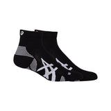 ASICS Calza CUSHION RUN QUARTER SOCK 2PPK (Black/Black) [2 PAIA]