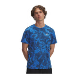 UNDER ARMOUR Maglia Manica Corta UA LAUNCH PRINTED SS TEE (col.402 / Blue Atlantis)