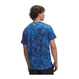 UNDER ARMOUR Maglia Manica Corta UA LAUNCH PRINTED SS TEE (col.402 / Blue Atlantis)