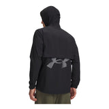 UNDER ARMOUR Giacca Antipioggia / Antivento UA VELOCITI STORM RUN HOODED JACKET (col.001 / Nero)