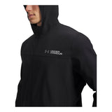 UNDER ARMOUR Giacca Antipioggia / Antivento UA VELOCITI STORM RUN HOODED JACKET (col.001 / Nero)