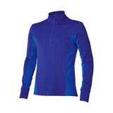 MIZUNO Maglia Manica Lunga ACTIVE WARMALITE 1/2 ZIP LONG SLEEVE TOP (col.16 / Sodalite Blue)