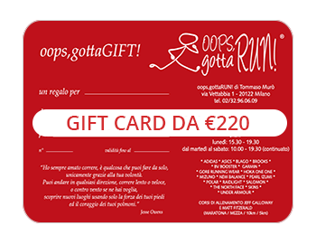GIFT CARD da €200 (+20€ OMAGGIO)